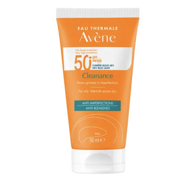  Avéne Fluide Solaire Sans Parfum Spf 50+ - Peaux Grasses, à Imperfections - 50ml