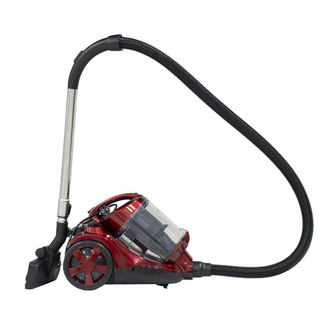  RAYLAN Aspirateur Sans Sac 4en1 Multi-Cyclonique 1600W Rouge