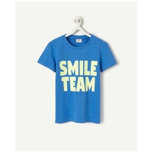  TAO T-Shirt Tape A L’œil Garçon Smile - Bleu