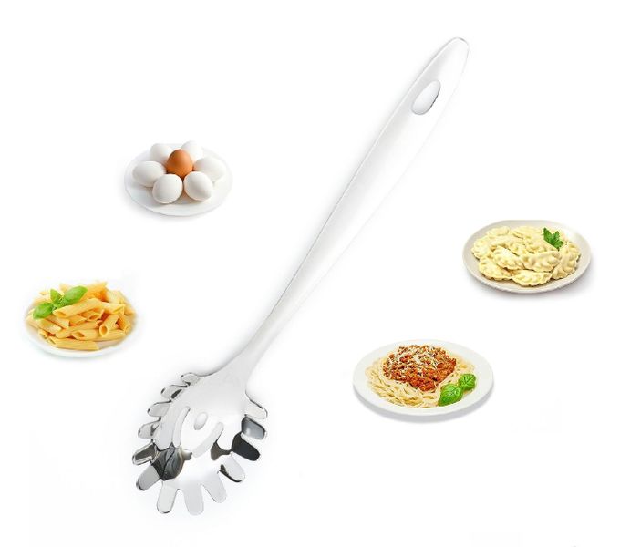  Bergner Pelle A Spaghetti Server Acero Inoxydable