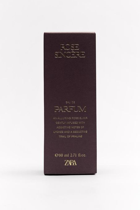  Zara ROSE SINCÈRE EDP 80 ML