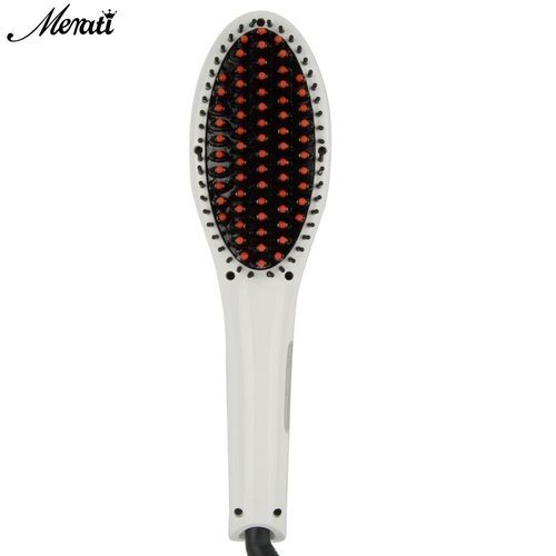  Mini Brosse Lissante Chauffante - Noir