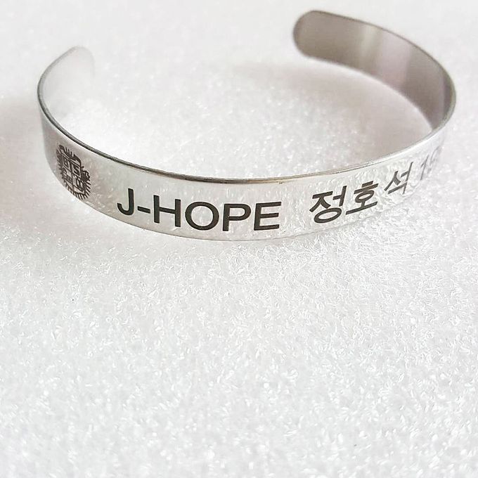 Bracelet "J-Hope" Métallique K-POP - BTS