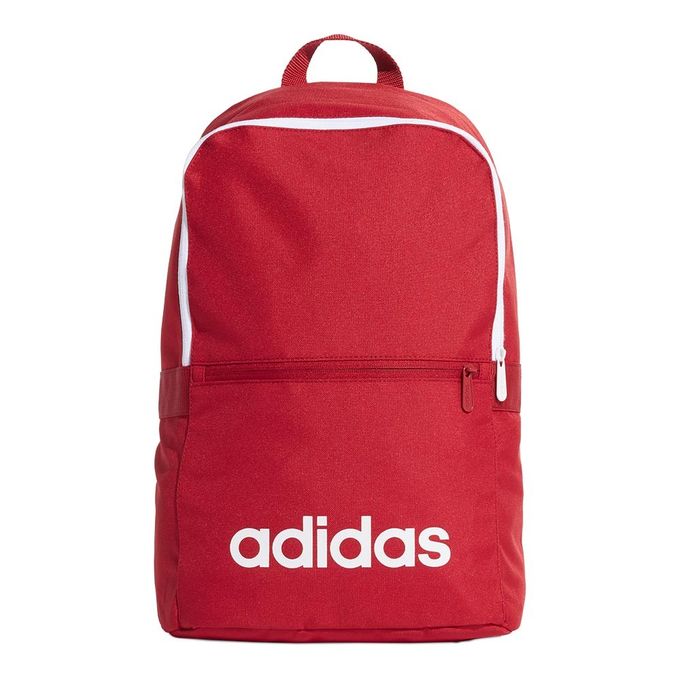  Adidas Sac A Dos Quotidien Classique Linéaire Rouge Bordeau