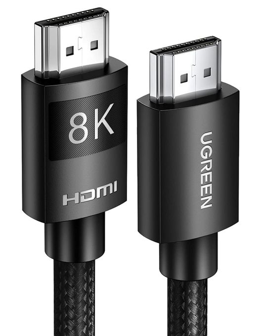  Ugreen Câble HDMI 2.1 8K 60Hz 4K 120Hz UHD 48 Gbps Dolby Vision PS5 PS4 Pro Xbox One X PC HDTV