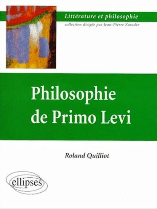  l'Etudiant Philosophie de Primo Levi c13sh