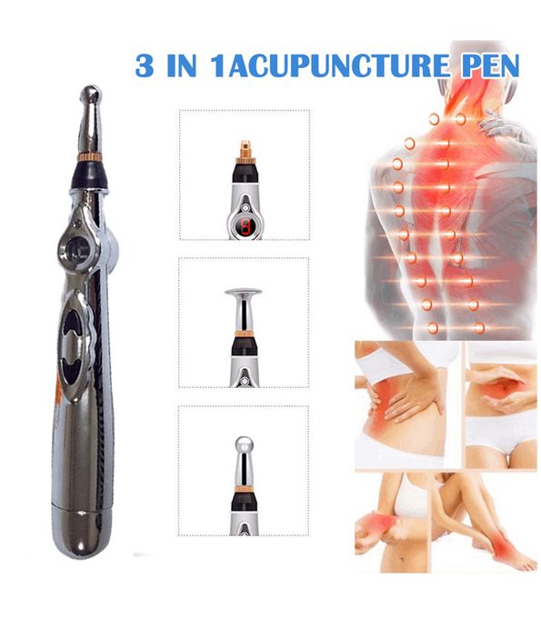  masseur électronique stylo d'acupuncture de méridien d'énergie pour le soulagement de la douleur
