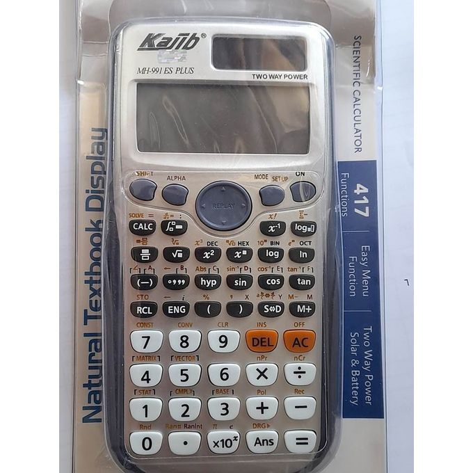  Kajib Calculatrice Scientifique-Mh-991Esplus-Gris