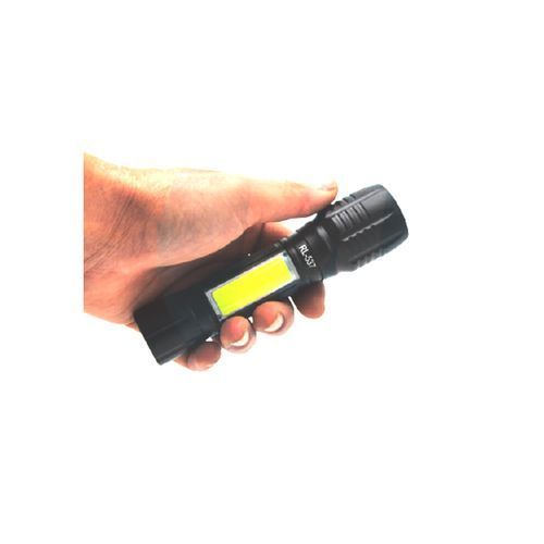  Lampe Torche Portable Rechargeable 3 En 1 - Noir