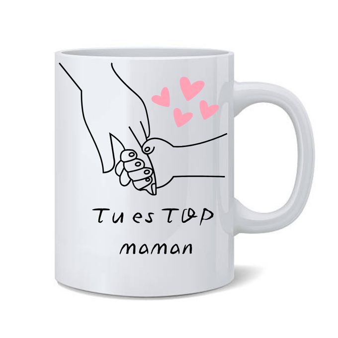  Mug spécial tu es top maman