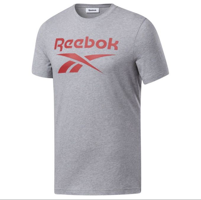  Reebok T-Shirt Homme\ STACKED TEE/ FP9135/ GRIS