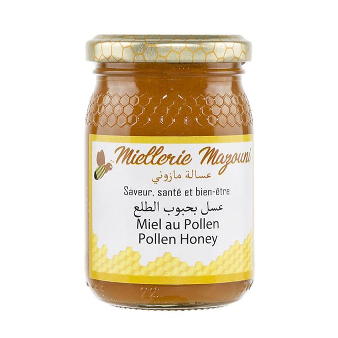  Miellerie Mazouni Miel Au Pollen - 250 Grs -