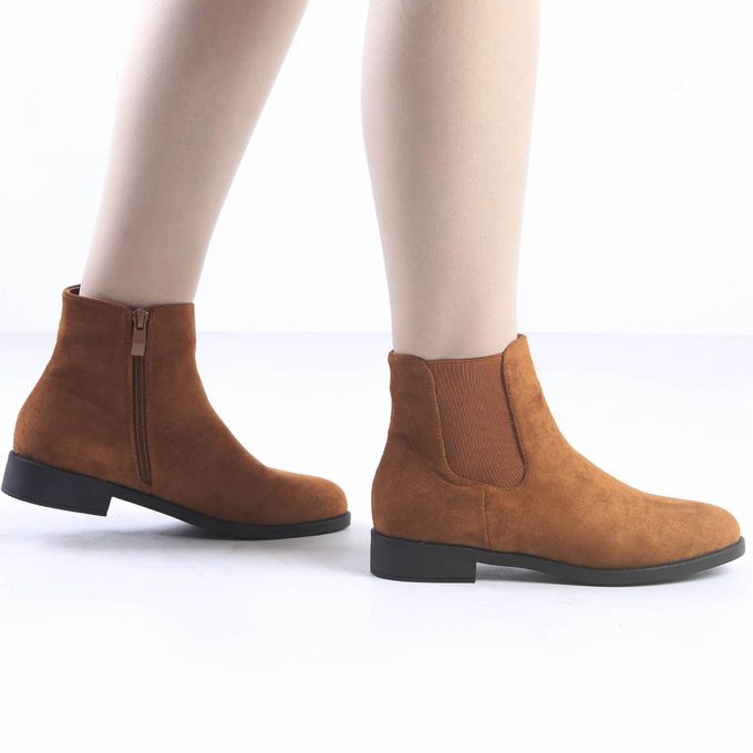 camaieu bottes camel