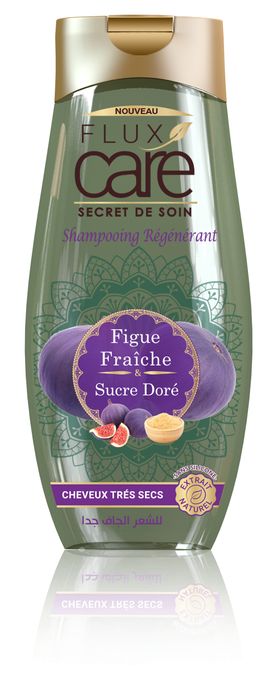  Flux Care Shampooing Régénérant Figue Fraîche& Sucre Doré