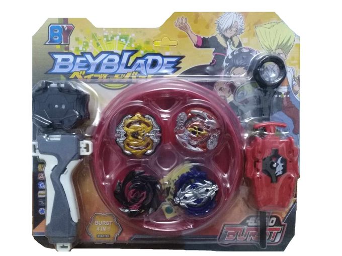  Générique Toupie Beyblade burst (coffret de 4 beyblade)