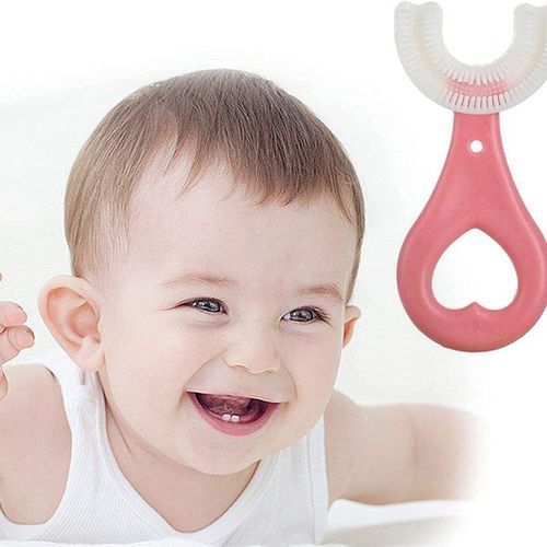  Brosse à dents en silicone souple pour enfants