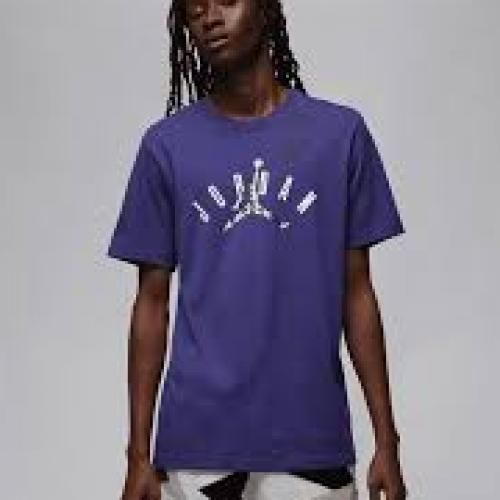  Nike Jordan Flight MVP Men's T-Shirt 'Purple/Black'