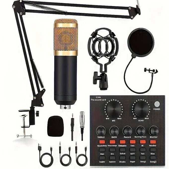  Kit Microphone M-800Vt Music Dj