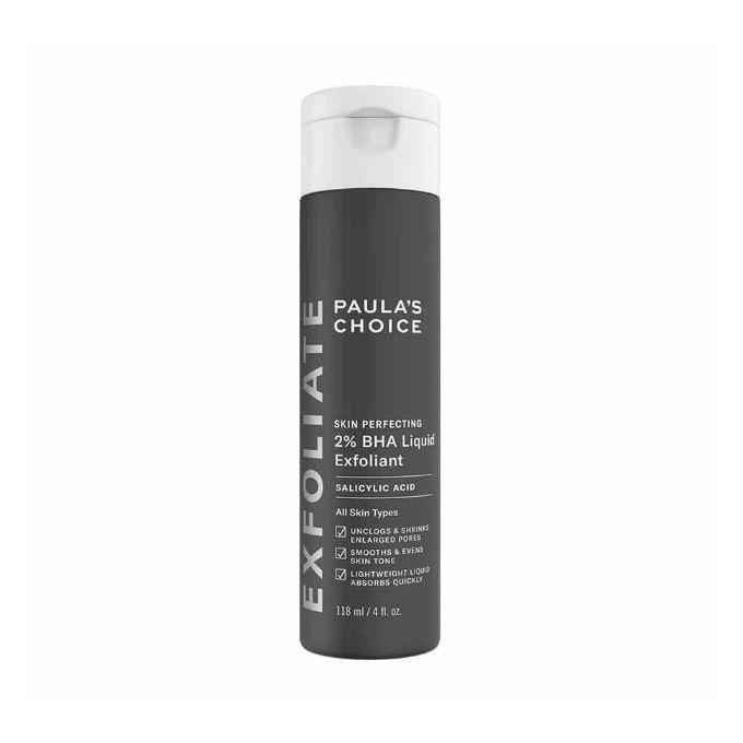  Paulas Choice SKIN PERFECTING - 2% BHA - Liquid Exfoliant pour réduire les points noirs, les pores dilatés, les rides -118ML