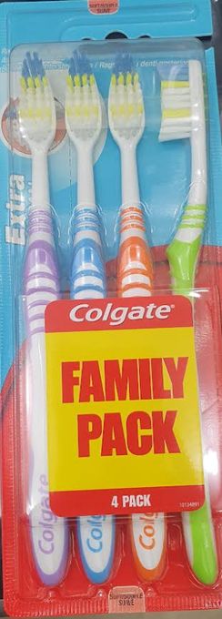  Colgate Pack Family 4 Brosses A Dents Souple