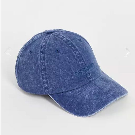  Jack & Jones Casquette Bleu Délavé Ajustable