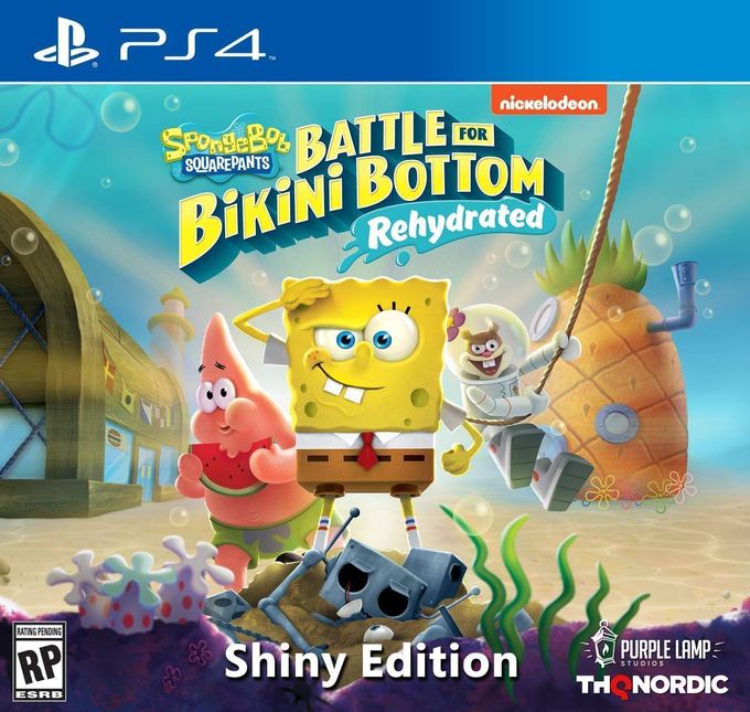  Playstation Spongbob Battle Bikini Shiny Collector's Edition / PS4