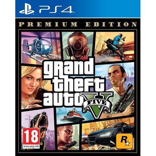  Playstation GTA 5 (Grand Theft Auto V) : Édition Premium