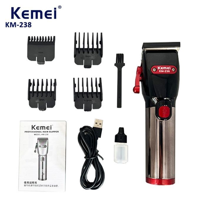  Kemei Tondeuse à cheveux professionnelle KM-238, rasoir pour barbe