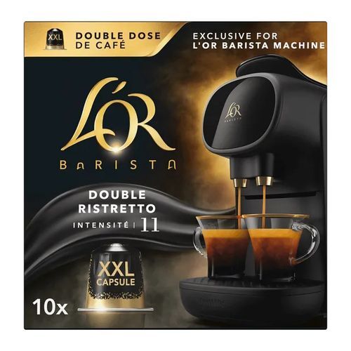  L'Or Capsules Café XXL Intensité 11 - Double RISTRETTO - T10 (Compatible Barista)