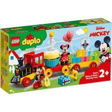  Lego Le train d'anniversaire de Mickey et Minnie - Multicolore