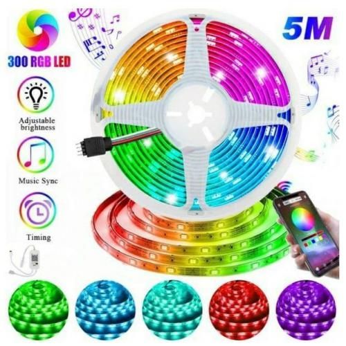  Ruban Led + Télécommande - Jeux De Lumière Multi Couleur