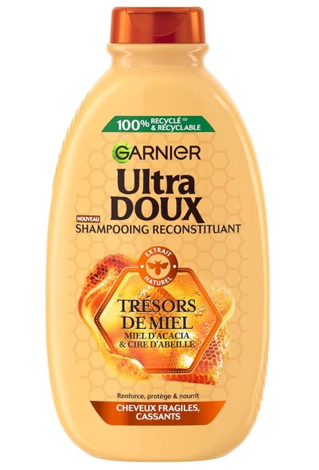  Garnier Shampooing Ultra Doux - Reconstituant Trésors de Miel – 300 ml