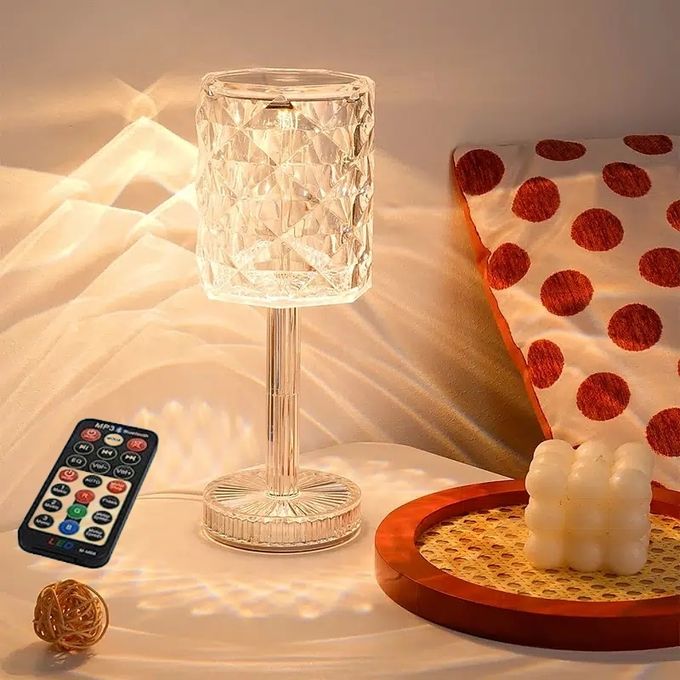  lampe à LED musique en acrylique avec haut-parleur Bluetooth et télécommande