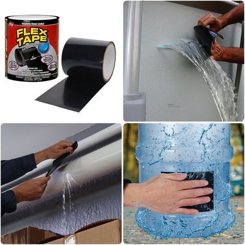  Flex Tape Ruban Adhésif Flexible 15Mnoir