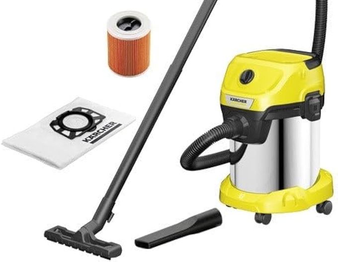  Karcher ASPIRATEUR Karcher WD3 2EN1 – 17L – 1000W