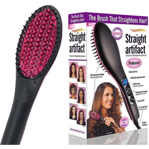  Brosse Lissante Et Chauffante Noir