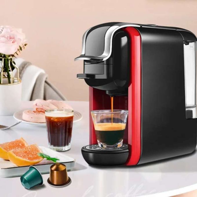 Machine à café multi-capsules Homever 4 en 1, adaptée aux grandes/petites  capsules de café, capsules de thé et café en poudre, 19 ba - Cdiscount  Electroménager