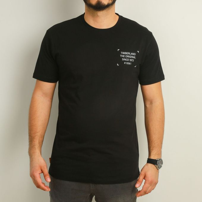  Timberland T-Shirt a Motif Homme - Noir