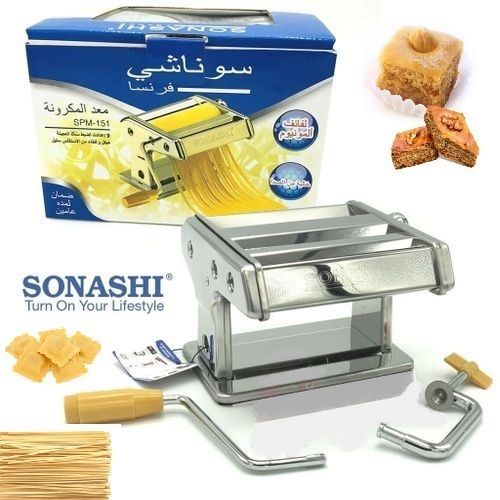 Sonashi Machine A Pâtes - Multifonction Spm-151- Argent