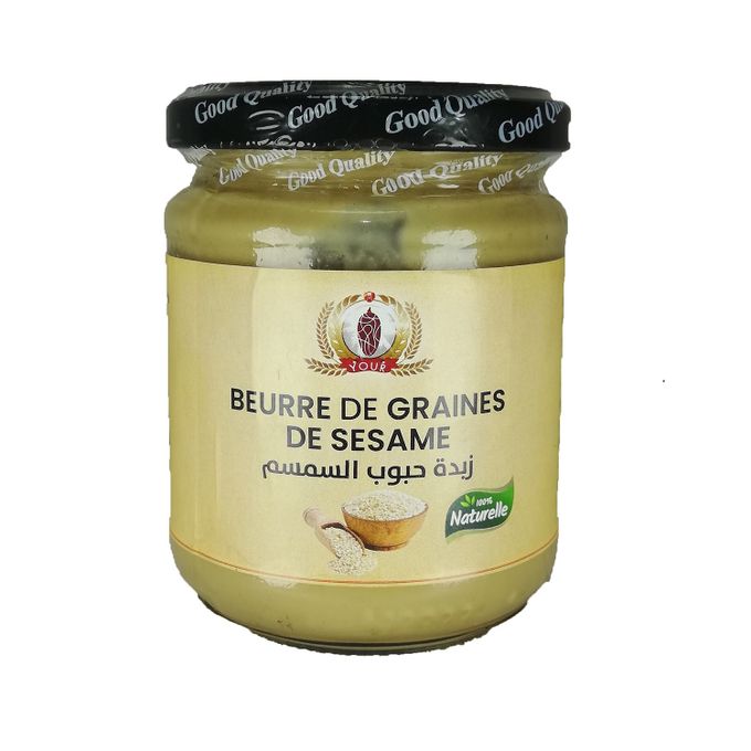  Beurre De Graines De Sésame 100% Naturel Sans Additifs 200 Gr