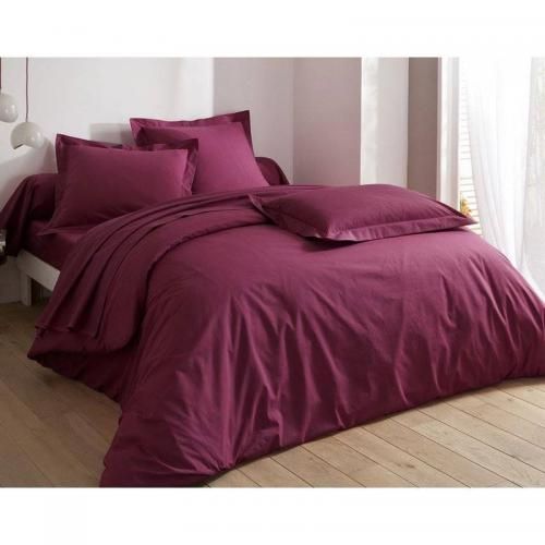  Djijou Cache Couette  Violet Unie. /2 Places