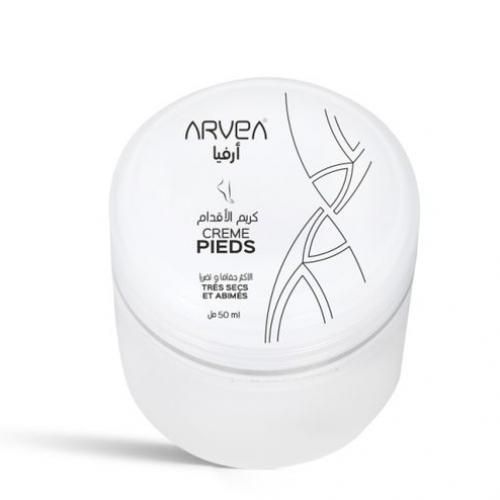  Arvea Crème Pour Pieds Très Secs-50Ml Hydratant Et Réparateur