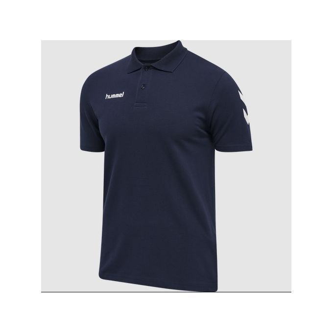  Hummel Polo Unisexe CORE COTTON POLO - 002431-7026 - Bleu nuit