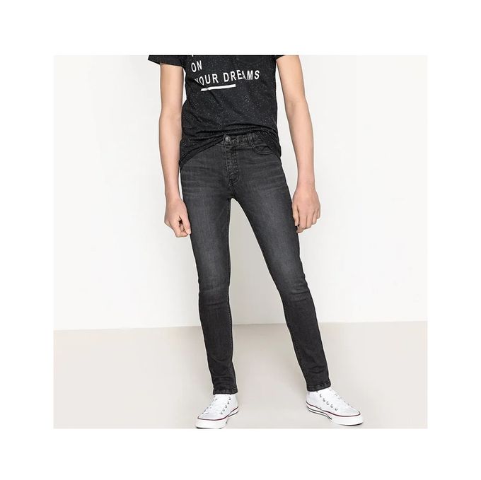  La Redoute Pantalon Jean enfant – Skinny  Noir