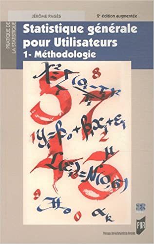  Publisher Statistiques générales pour utilisateurs. Vol. 1. Méthodologie  C5 math.