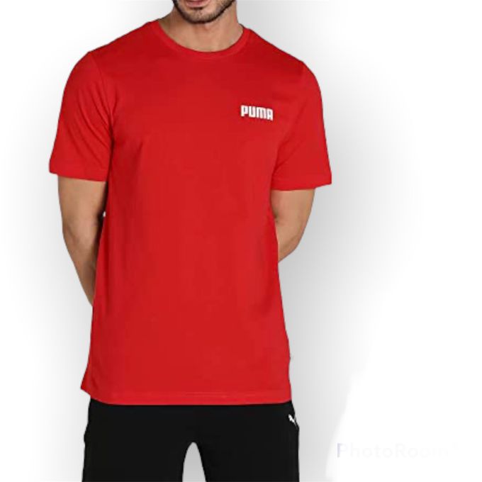  Puma T-Shirt Essentiel Homme -  \854744 17\Rouge