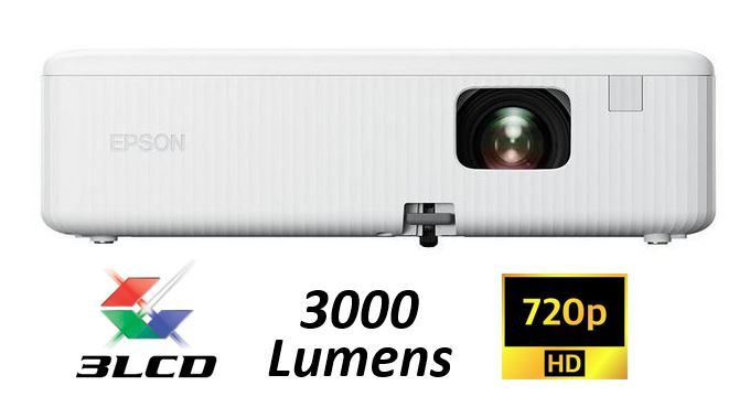 Epson Vidéo Projecteur Epson CO-W01 - 3000 Lumens - WXGA - HDMI - USB