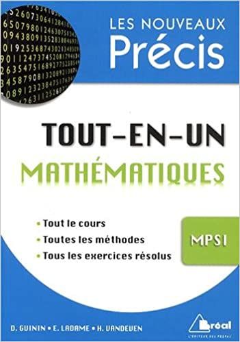 Publisher .Mathématiques Tout-En-Un Mpsi : Analyse. Algèbre. Géométrie C12 Math.