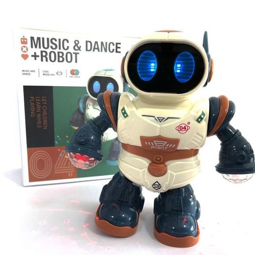  Robot Dance Rotative Et Lumineux Avec Musique