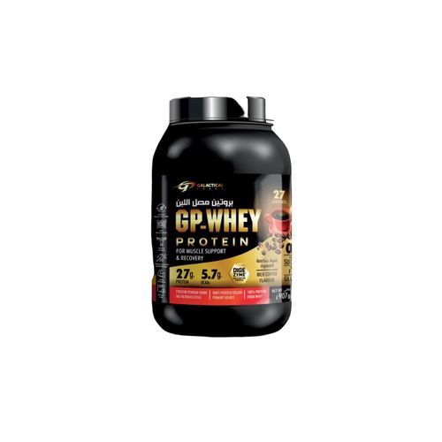  Galactical Pharm Pack 02 GP-WHEY 100% protein isolate primary source Double Rich Chocolate-907 G